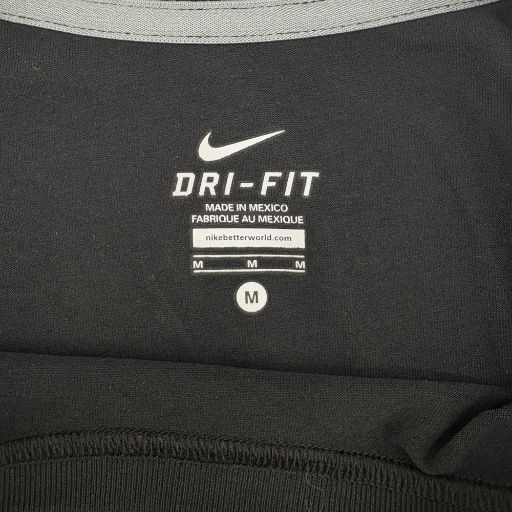 Nike Baylor Equestrian Shirt Womens Medium Black Excellent Dri-FIT Long Sleeve - Picture 3 of 10